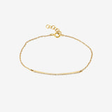 Diamond Bar Bracelet Zoe Lev Jewelry