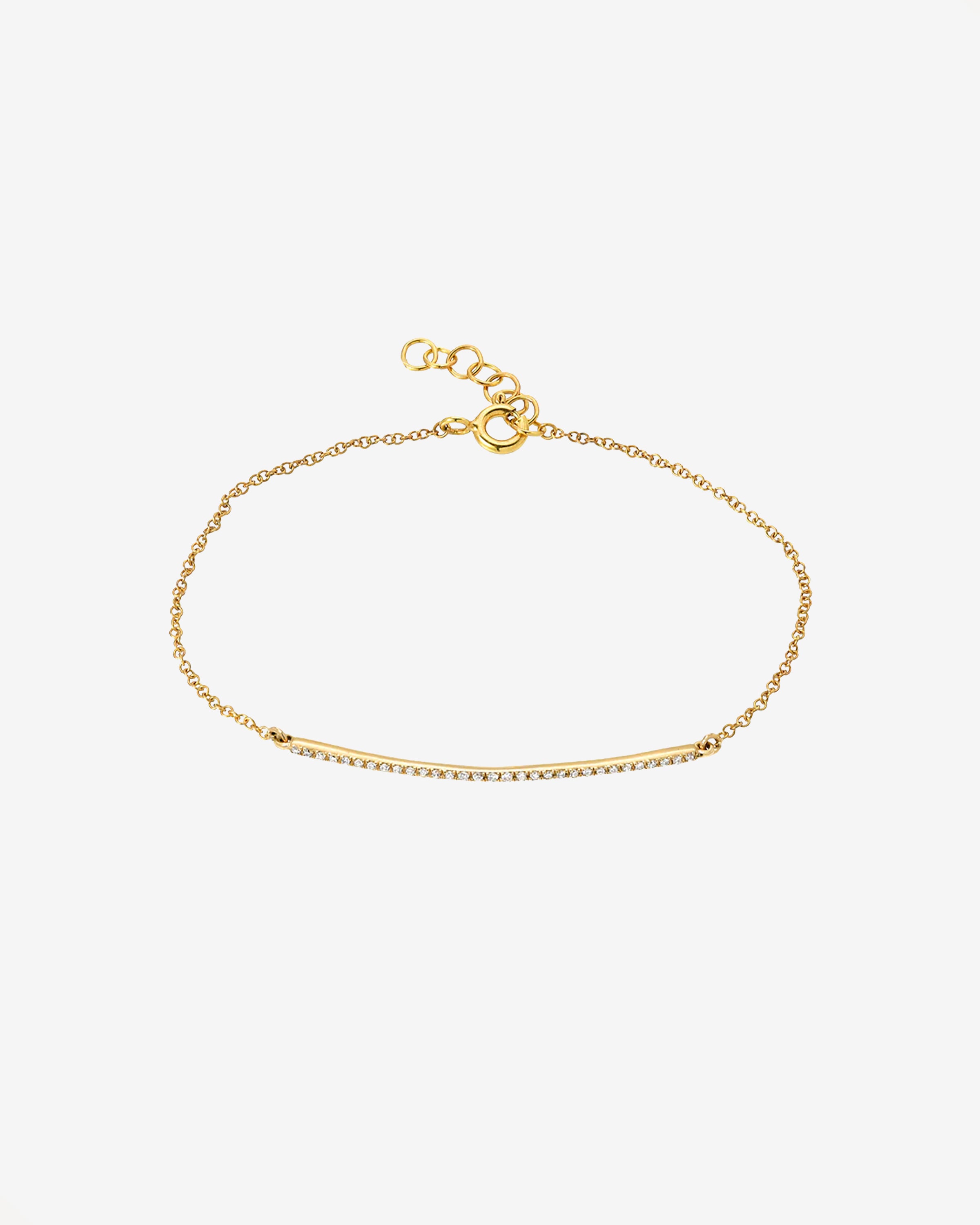 Diamond Bar Bracelet Zoe Lev Jewelry