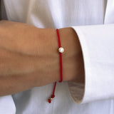 14k Gold Lab Diamond Bezel Fortune Bracelet Fortune Zoe Lev Jewelry