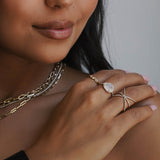 Diamond Cage Ring Zoe Lev Jewelry