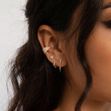 Jumbo Diamond Ear Cuff Zoe Lev Jewelry
