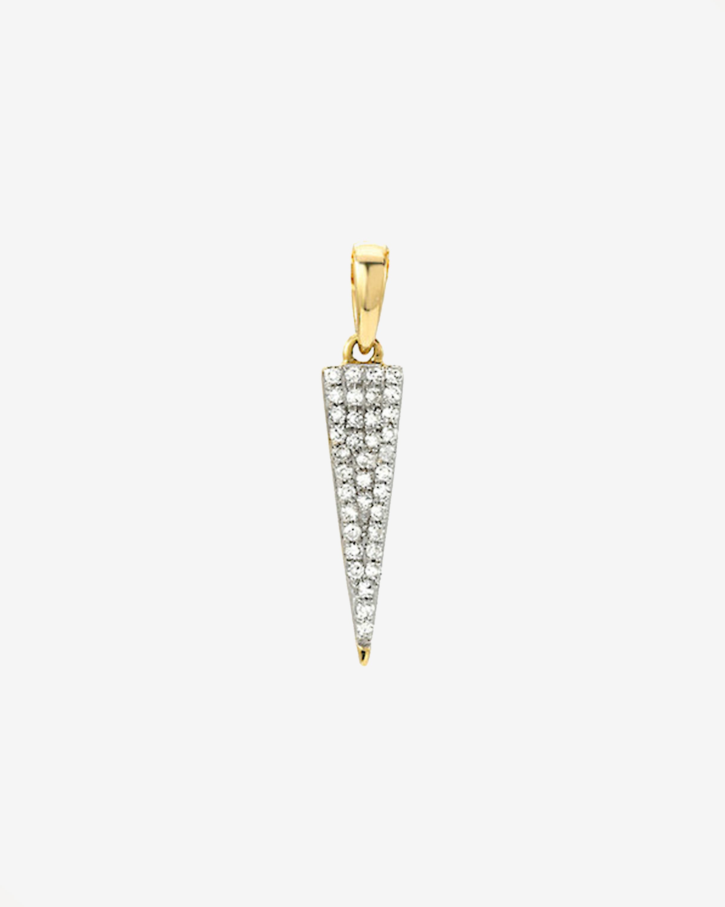 Diamond Dagger Pendant Zoe Lev Jewelry