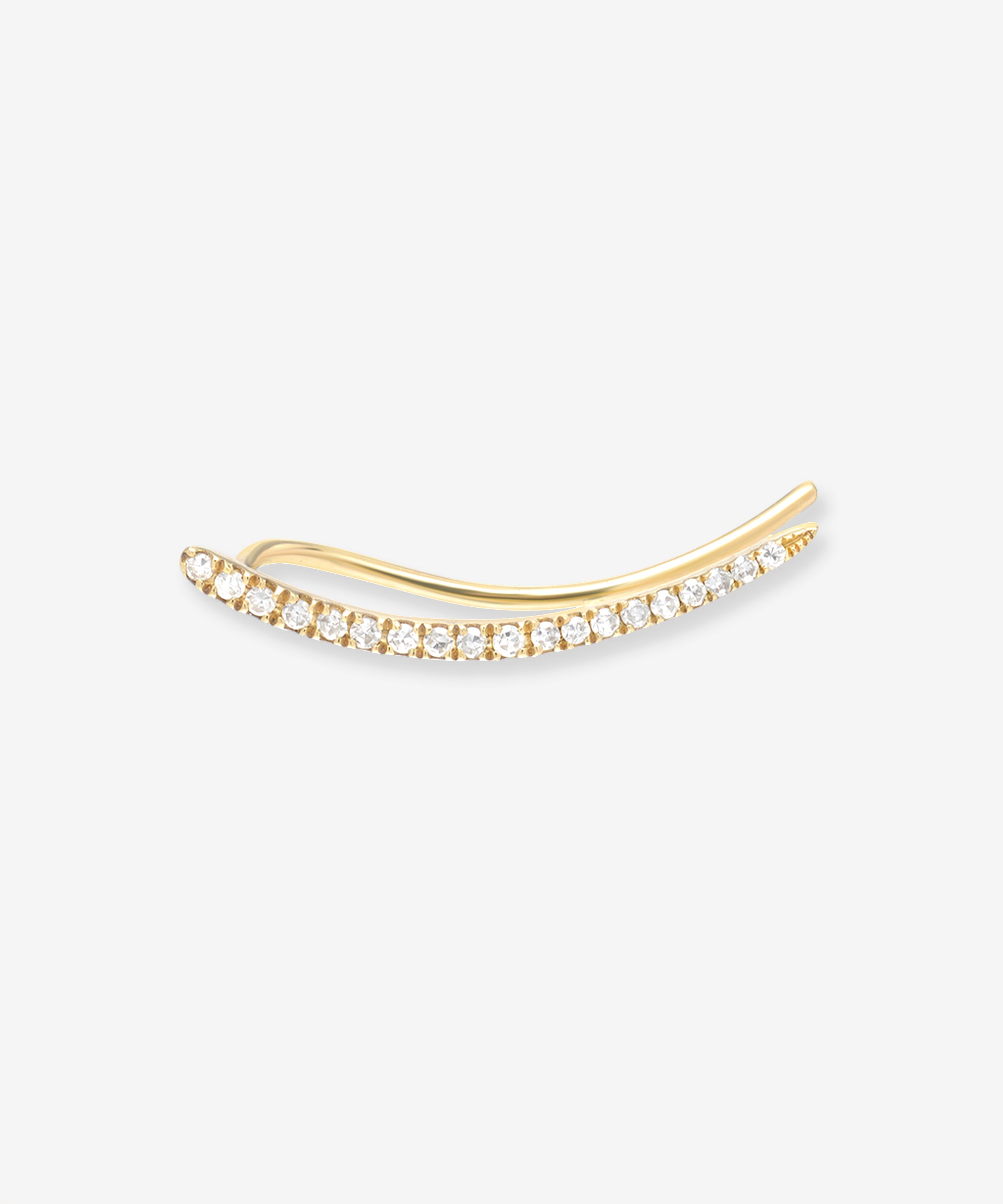 Diamond Ear Crawler Zoe Lev Jewelry
