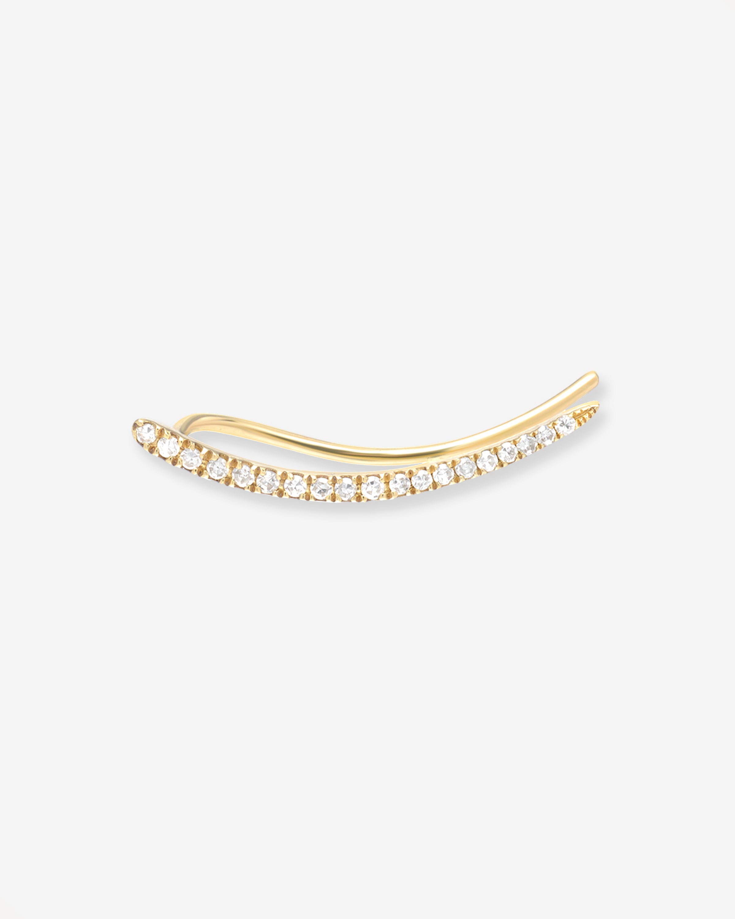 Diamond Ear Crawler Zoe Lev Jewelry