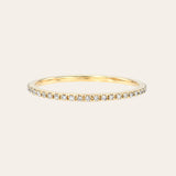 Diamond Eternity Band Zoe Lev Jewelry