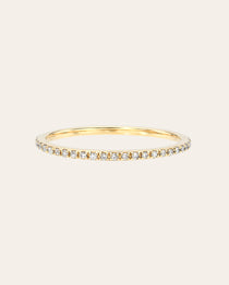 Diamond Eternity Band Zoe Lev Jewelry