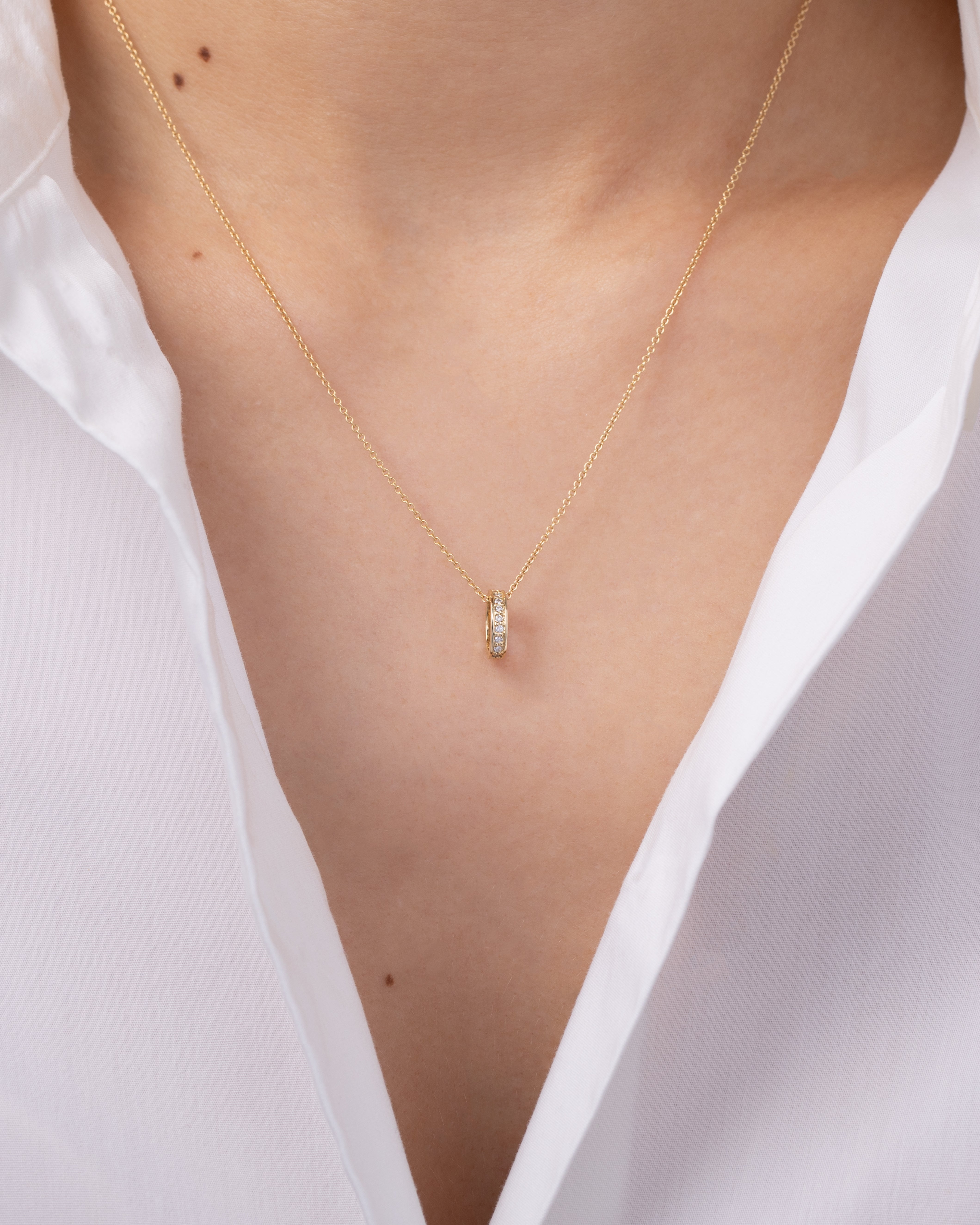 Diamond Eternity Heirloom Charm SAMPLE SALE Zoe Lev Jewelry