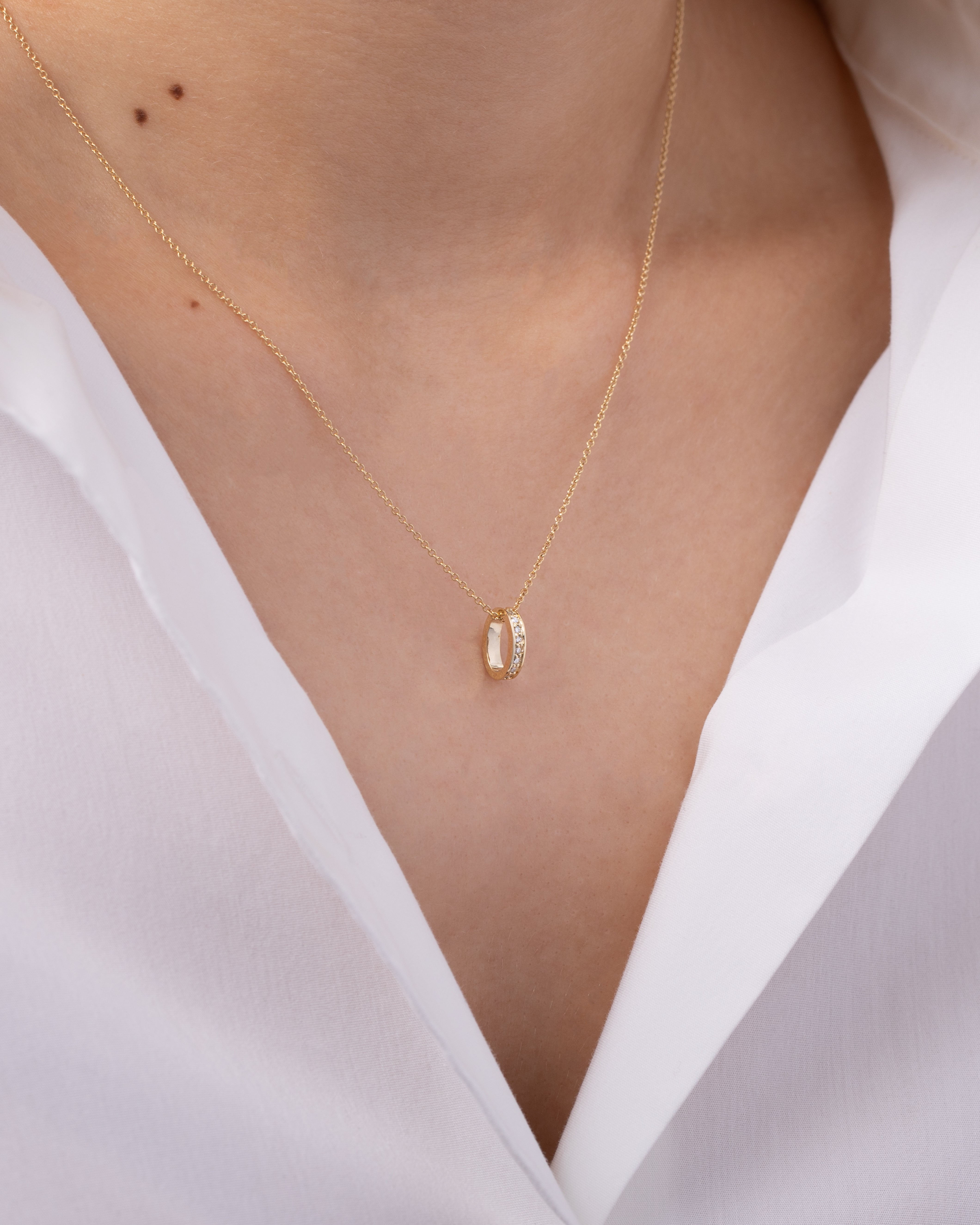 Diamond Eternity Heirloom Charm Zoe Lev Jewelry