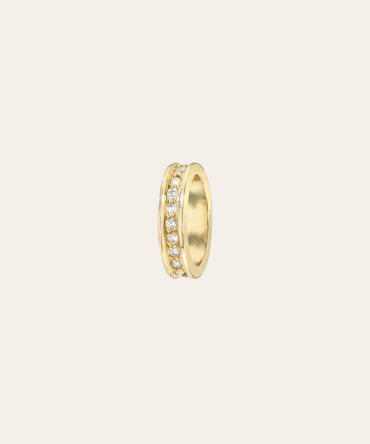 Diamond Eternity White Gold Heirloom Charm SAMPLE SALE Zoe Lev Jewelry