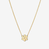 Diamond Flower Necklace