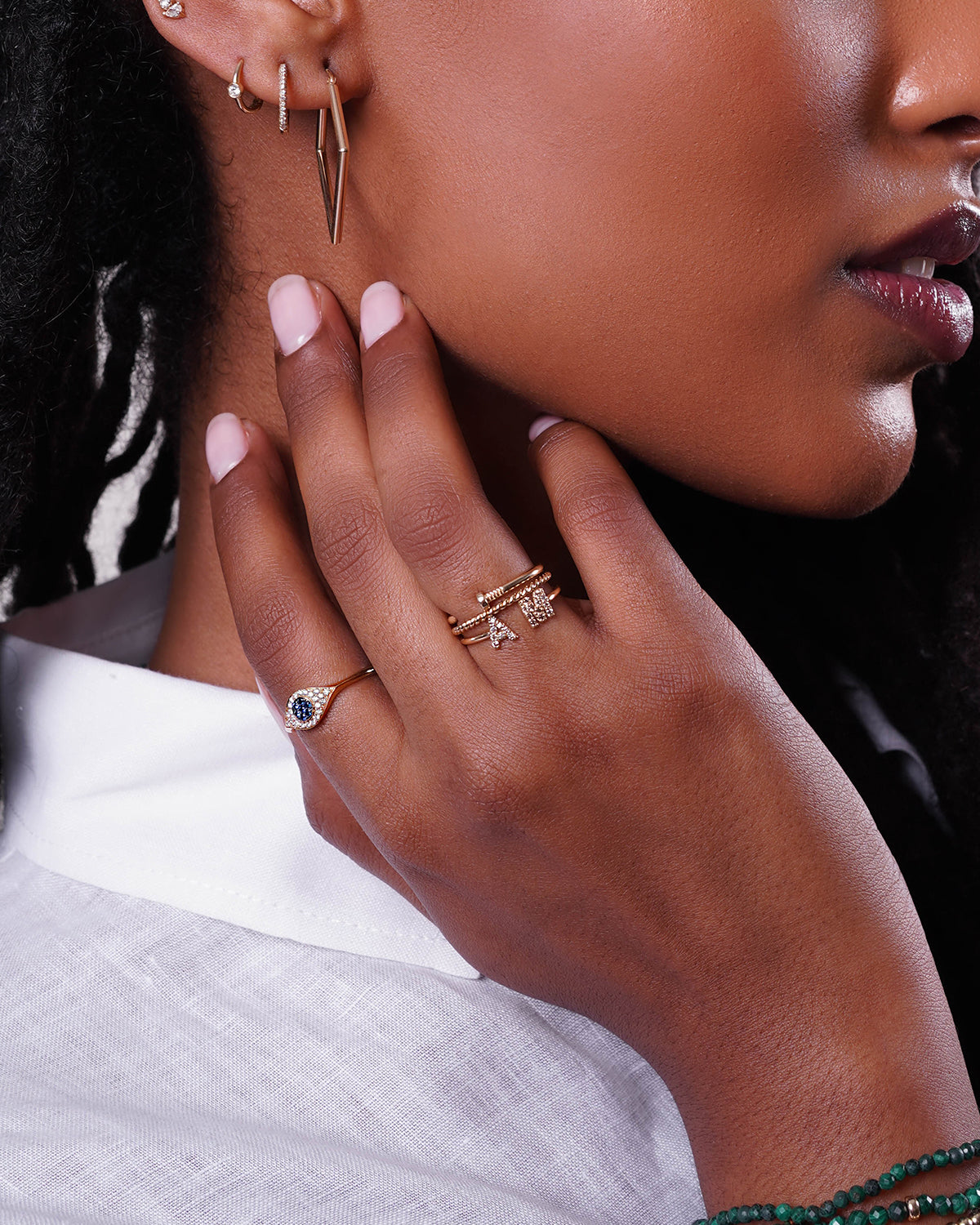 Buy Multicoloured Rings for Women by Fabula Online | Ajio.com