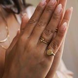 Bezel Diamond Ring - 3 SAMPLE SALE Zoe Lev Jewelry