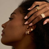 Jumbo Diamond Ear Cuff Zoe Lev Jewelry