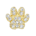 Add Initials & Charms - Standard Size OPTIONS_HIDDEN_PRODUCT Zoe Lev Jewelry Diamond Paw