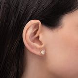 Diamond Paw Stud Earring Zoe Lev Jewelry