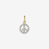 Diamond Peace Pendant