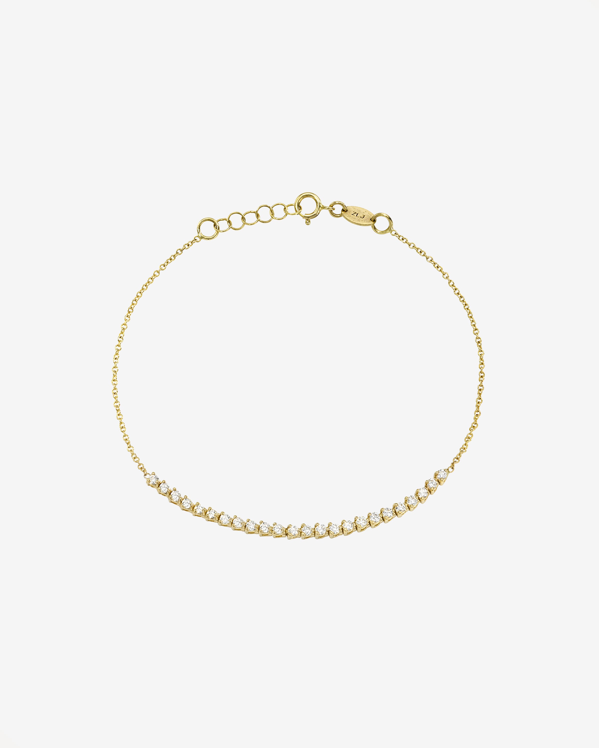 Diamond Row Tennis Bracelet Tennis Bracelets Zoe Lev Jewelry