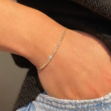 Diamond Row Tennis Bracelet Tennis Zoe Lev Jewelry