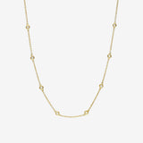 Diamond Station Necklace