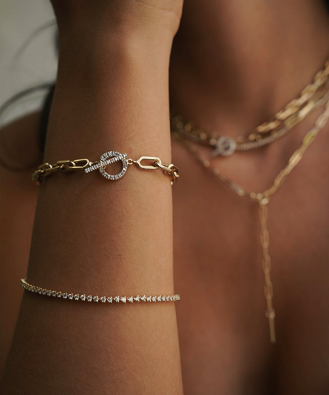 3 Prong Diamond Tennis Bracelet Zoe Lev Jewelry