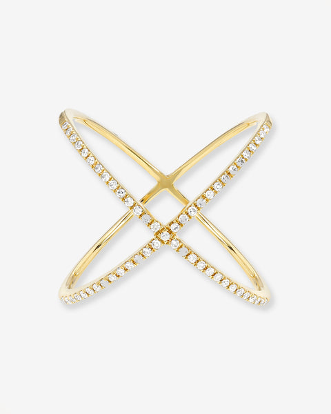 Diamond X Ring