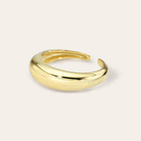 Dome Ring Vermeil Zoe Lev Jewelry