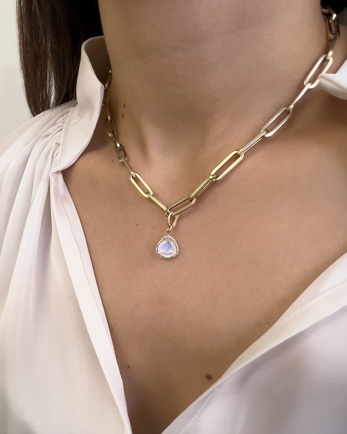 14k Gold Enhancer Clasp Zoe Lev Jewelry