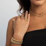 6mm Bead Bracelet Stack Bead Bracelets Zoe Lev Jewelry