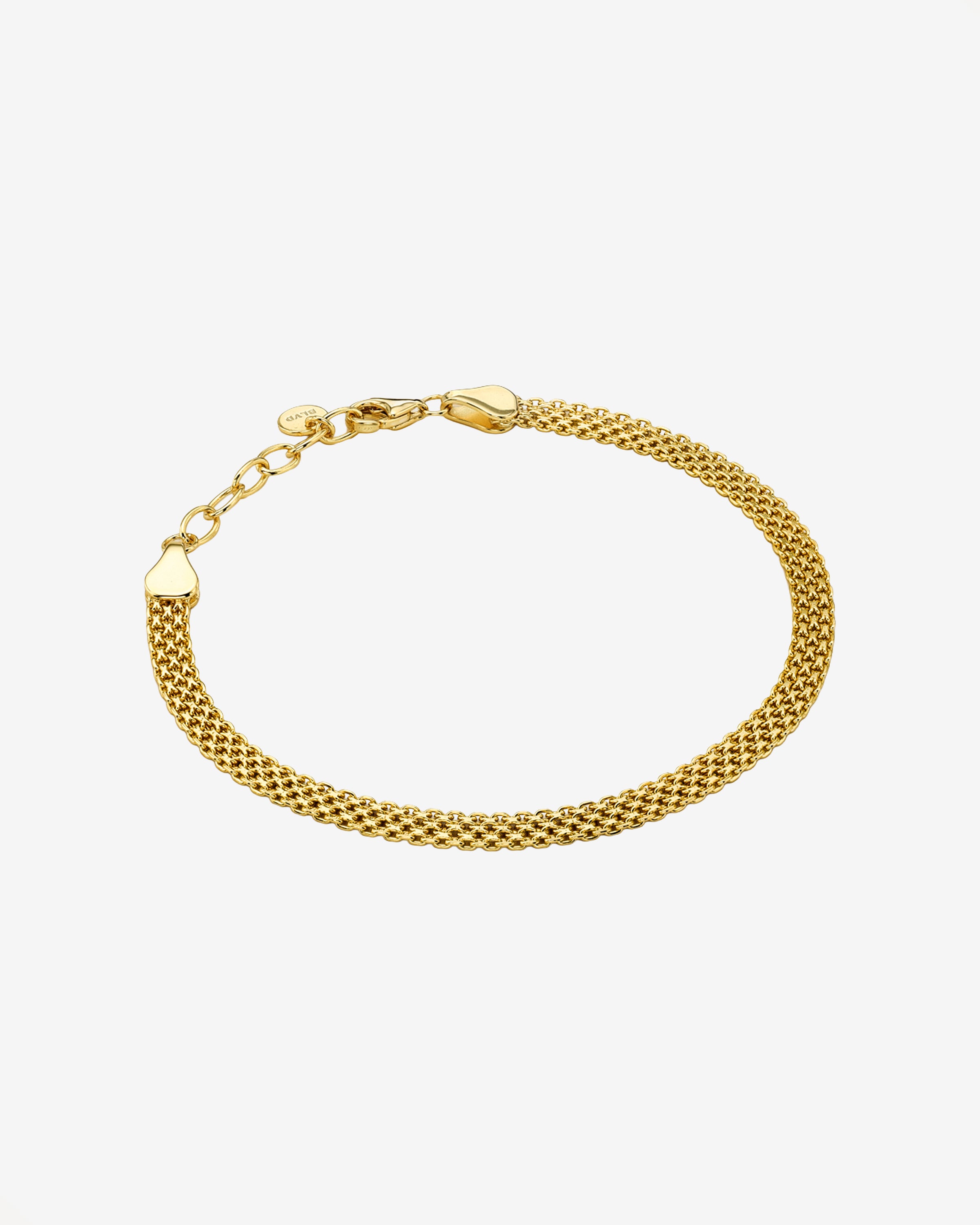 Flat Mess Chain Flat Mesh Chain Bracelet