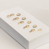 14K Gold Heirloom Charm with Initial Personalized Zoe Lev Jewelry