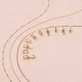 Pink Sapphire Eternity Heirloom Charm Zoe Lev Jewelry