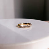 Pave Diamond Spike Claw Ring Zoe Lev Jewelry