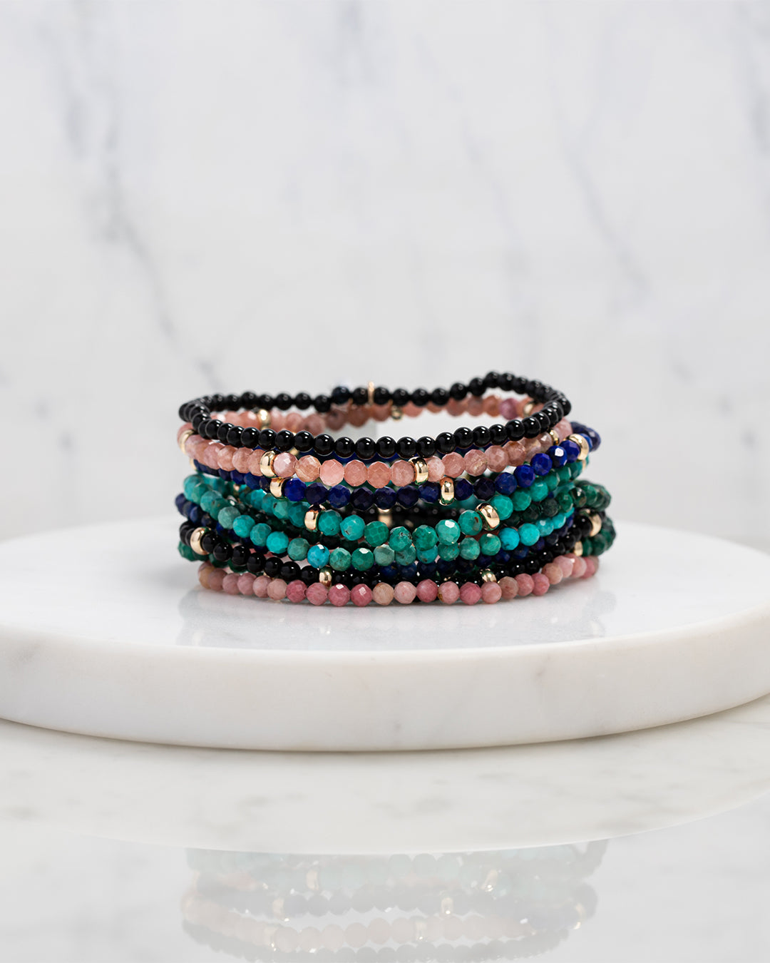 Malachite Bead Bracelet Bead Bracelets Zoe Lev Jewelry