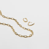 Thick Oval Hoops Vermeil Zoe Lev Jewelry