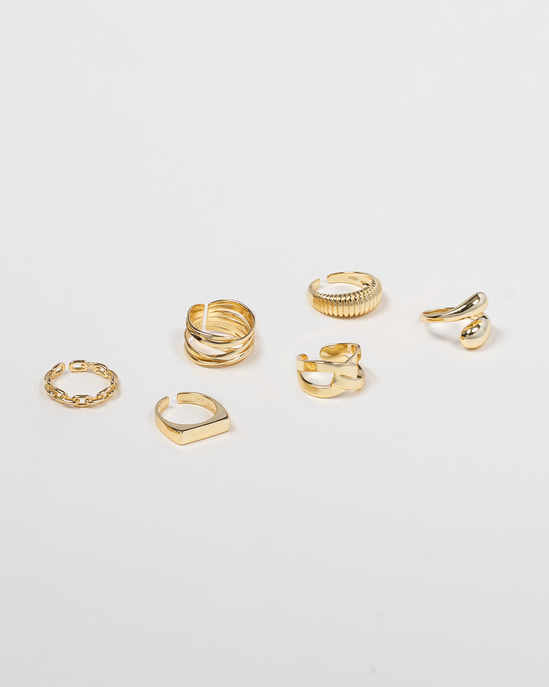 Ribbed Dome Ring Vermeil Zoe Lev Jewelry