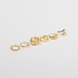 Large Link Ring Vermeil Zoe Lev Jewelry