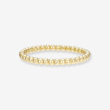 14k Gold Bead Band Zoe Lev Jewelry