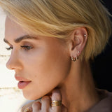 Wrap Around Ring Vermeil Zoe Lev Jewelry