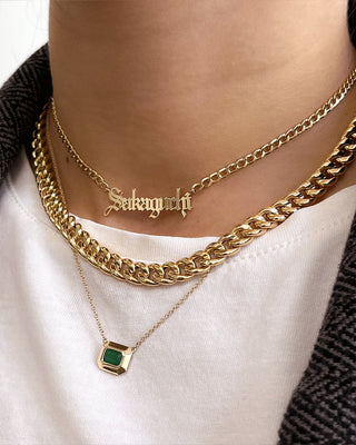 Cuban Link Name Choker