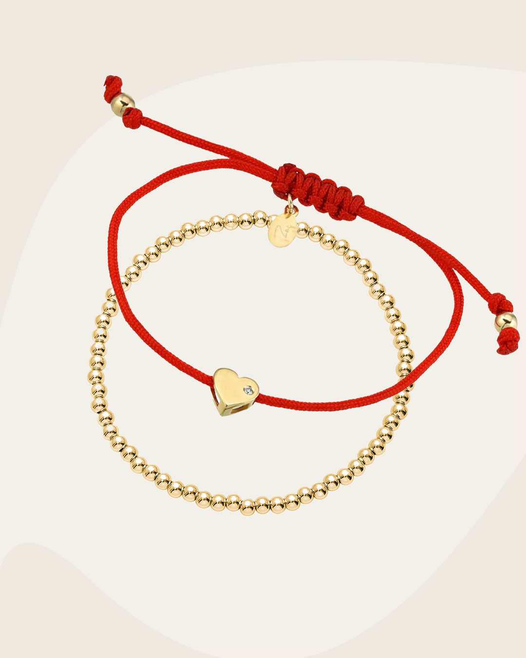 I Heart You Bracelet Stack Zoe Lev Jewelry