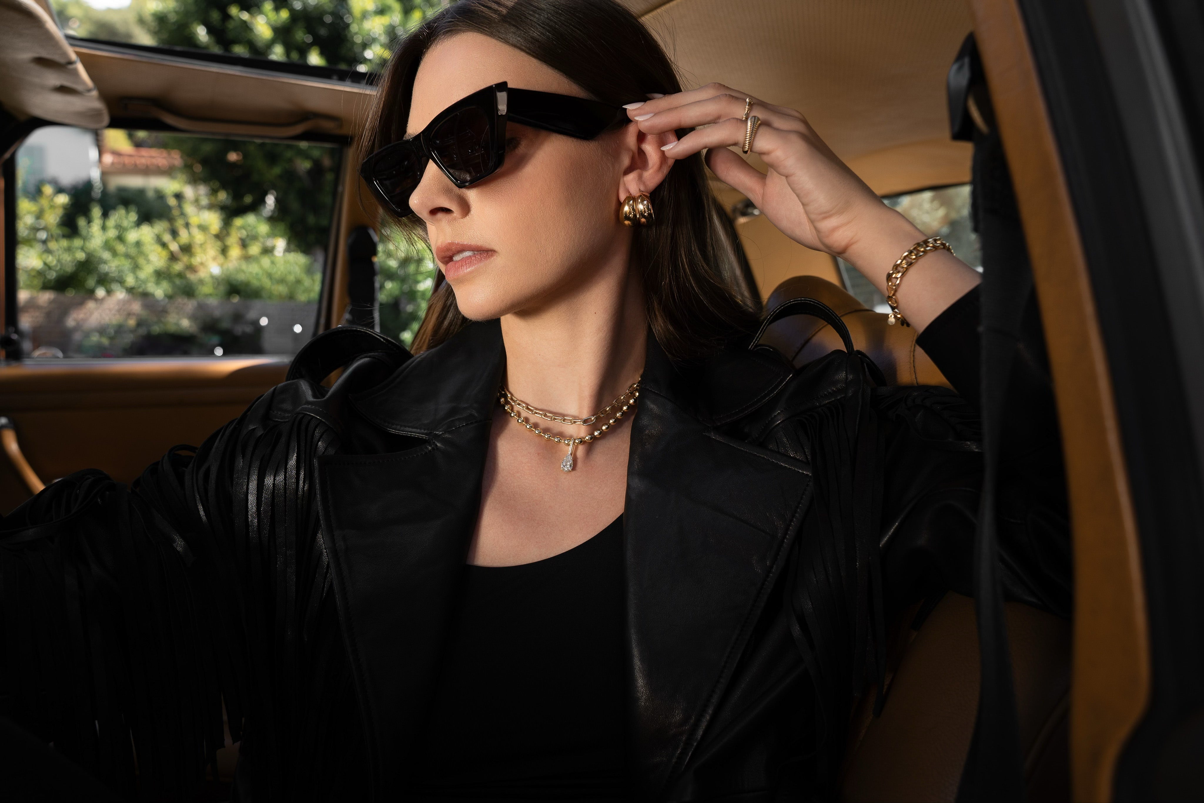 14K Gold Heavyweight Ball Chain Chains Zoe Lev Jewelry