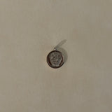 14k Gold and Diamond Lion Medallion Pendant SAMPLE SALE Zoe Lev Jewelry