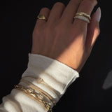 Diamond Pave Dome Ring Zoe Lev Jewelry