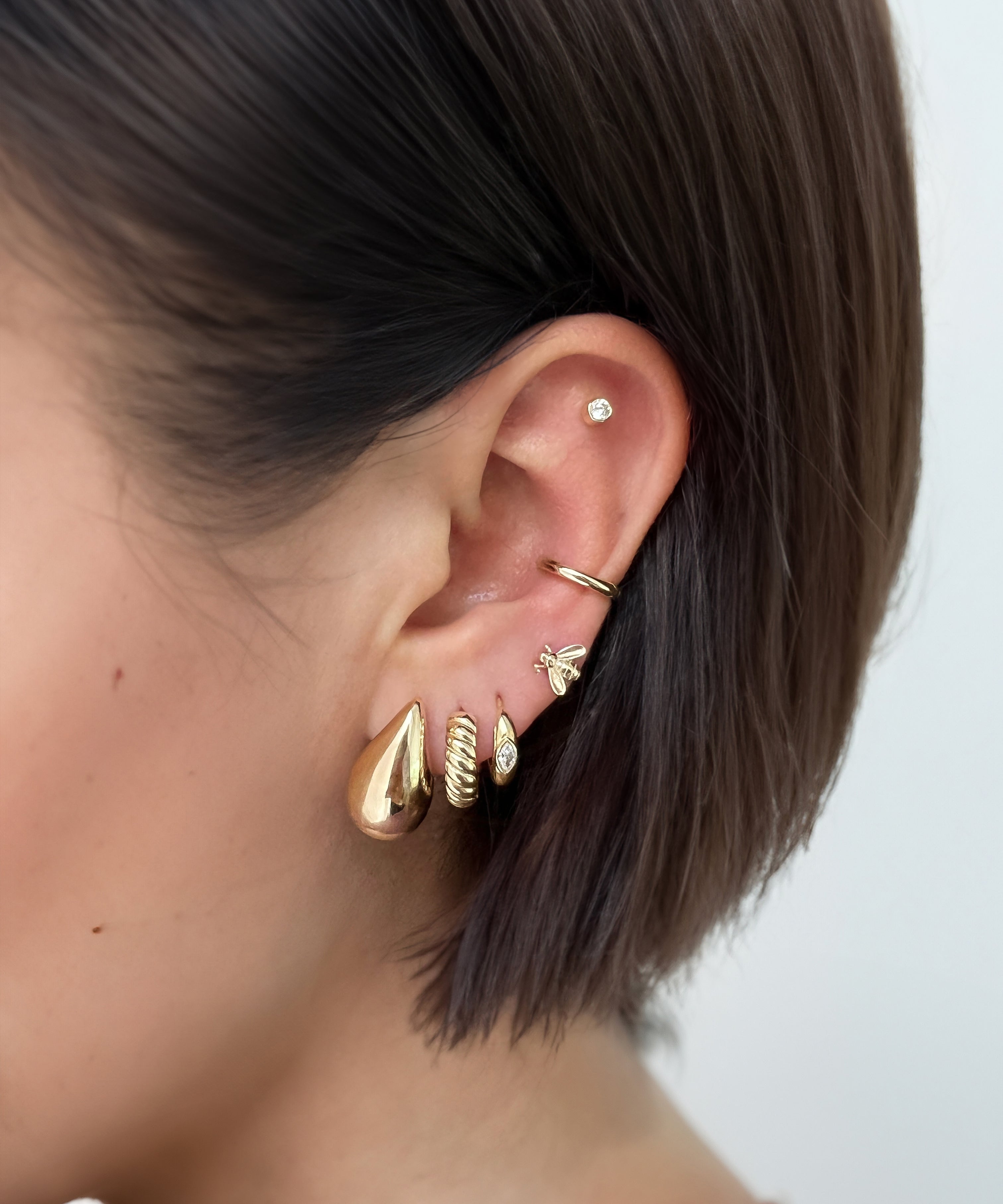 14k Gold Ear Cuff Ear Cuffs Zoe Lev Jewelry