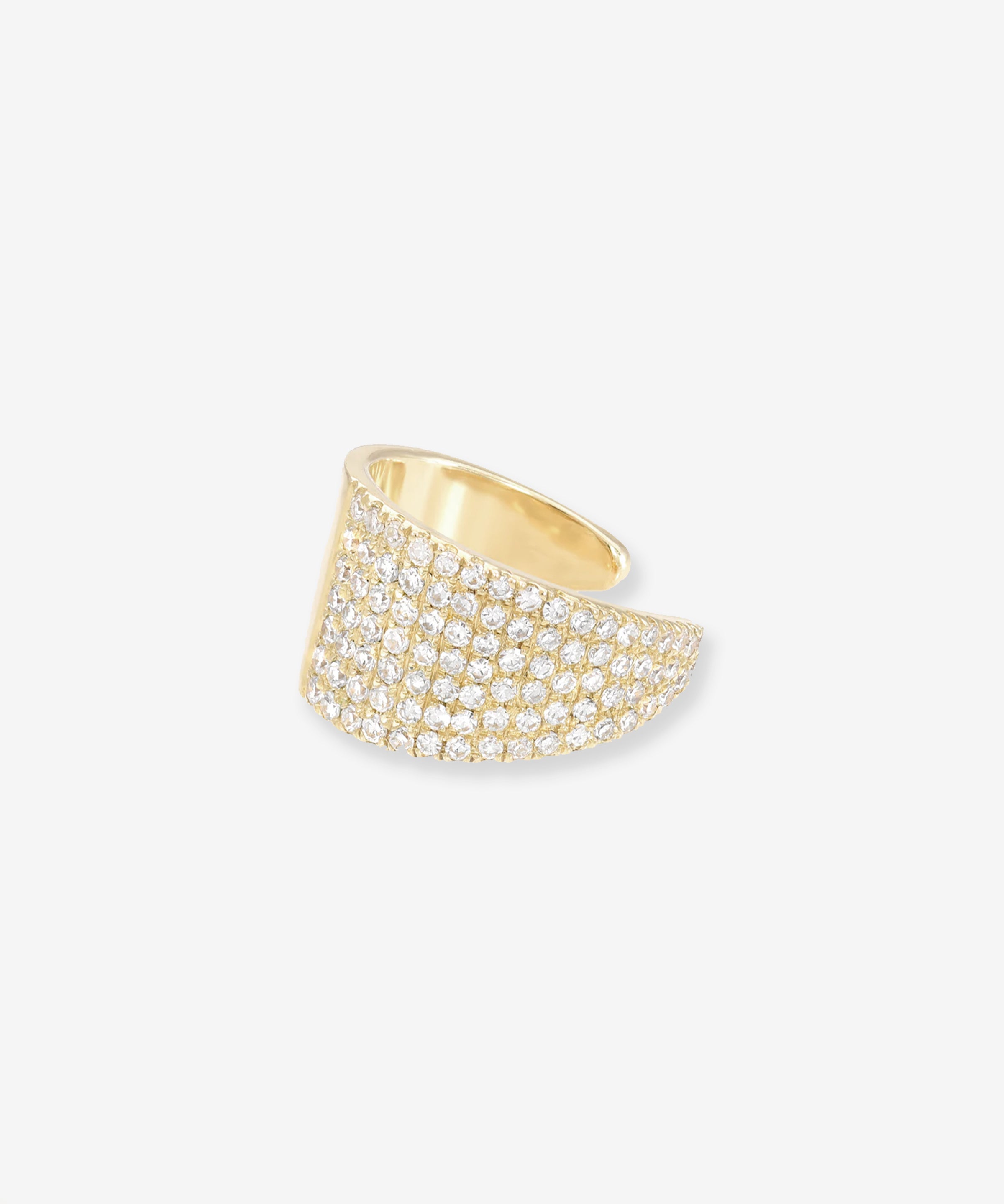 Jumbo Diamond Ear Cuff Zoe Lev Jewelry