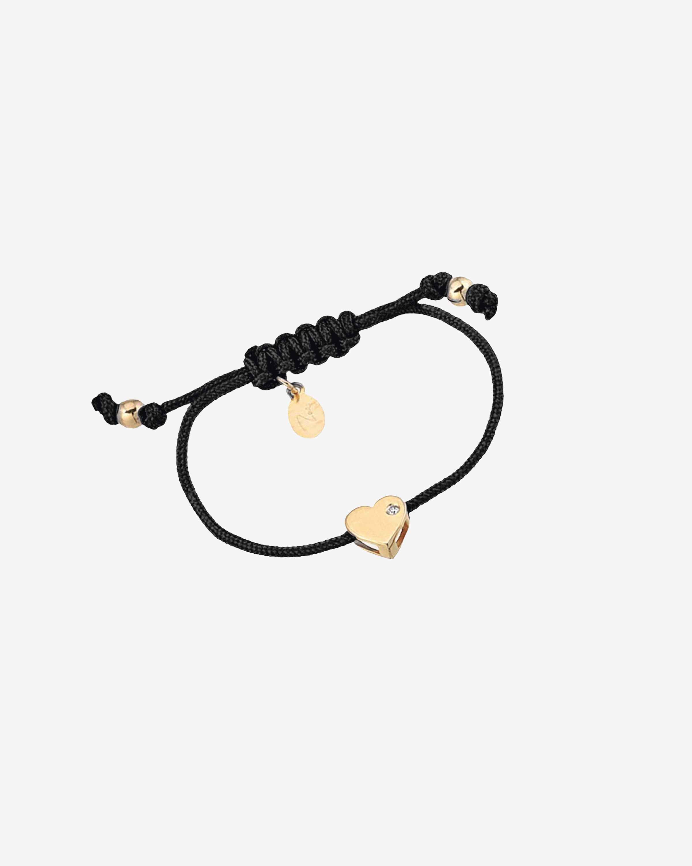 Kids Heart with Diamond Fortune Bracelet Fortune Zoe Lev Jewelry