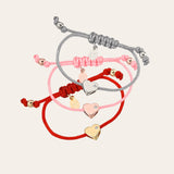 Kids Heart with Diamond Fortune Bracelet Fortune Zoe Lev Jewelry
