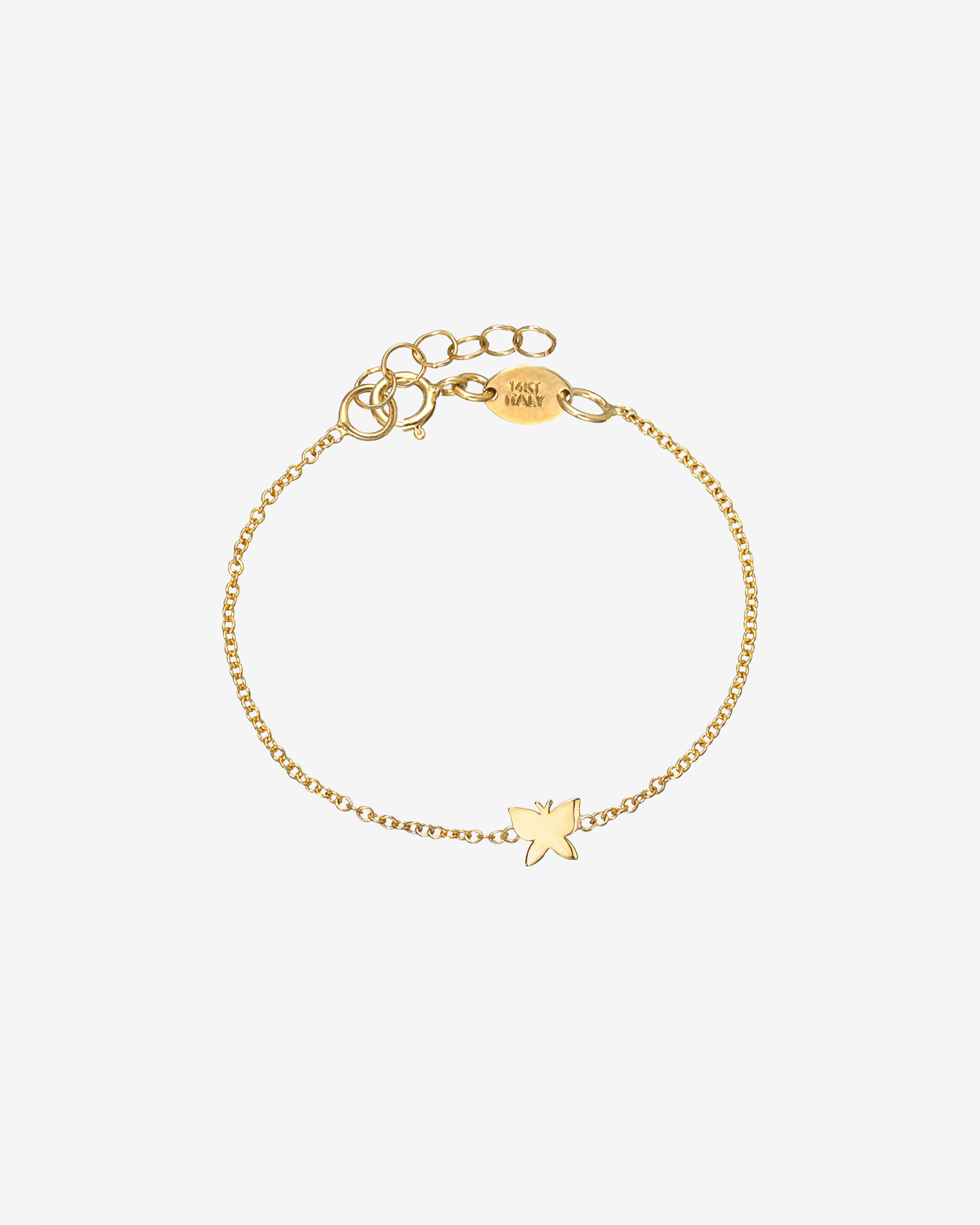 Kids 14K Gold Charm Bracelet Kids Zoe Lev Jewelry