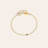 Kids Mini Birthstone Bezel Bracelet Kids Zoe Lev Jewelry