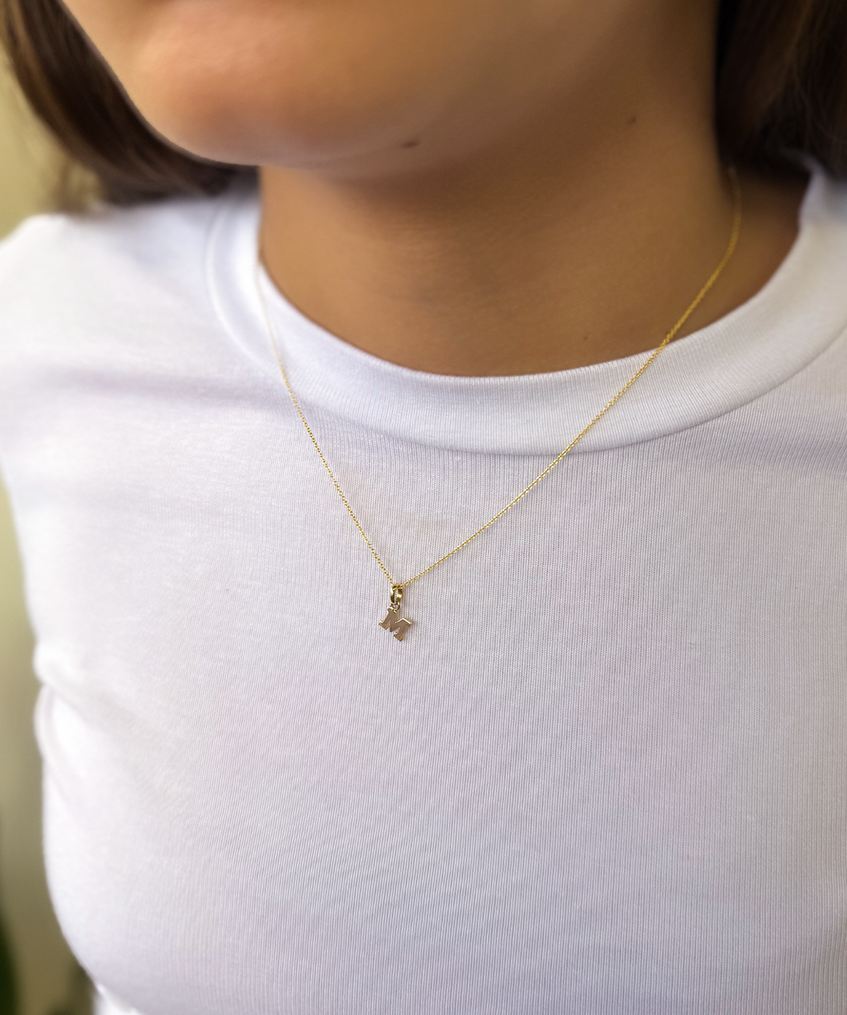 Kids 14k Gold Initial Necklace Kids Zoe Lev Jewelry